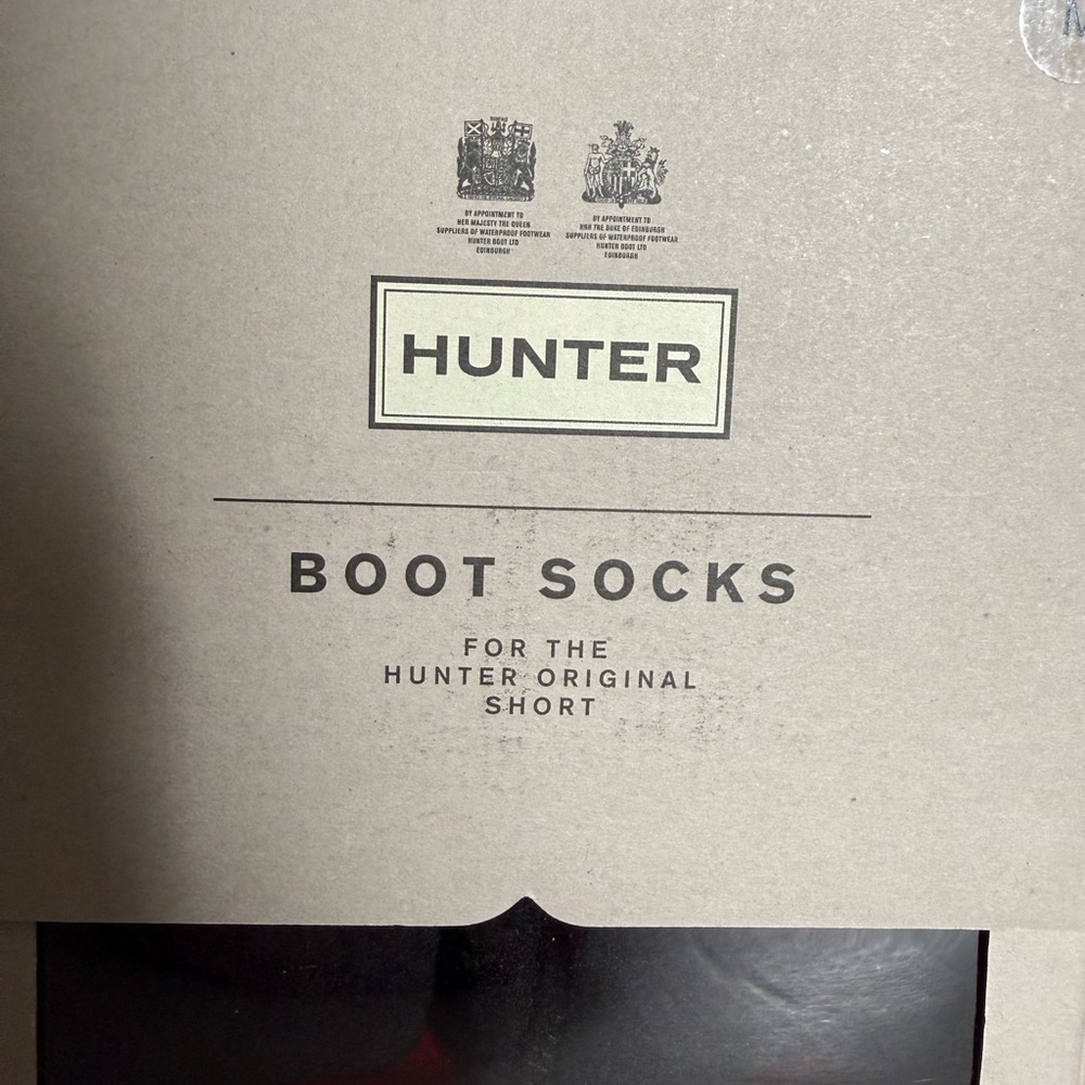 Hunter Short Boot Sock in Black